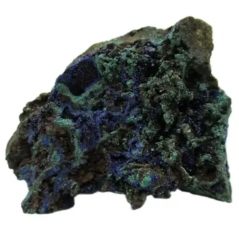 143g Nekilnojamojo Natūralių Akmenų ir Mineralų Malachito Azurite Rūdos Kristalų Egzempliorių Atsirado Kinijoje Mėlyna rūdos Energijos Reiki Akmenys