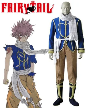 Anime Cos Fairy Tail Etherious Natsu Dragneel Cosplay Kostiumai Natsu Kostiumas Rinkiniai