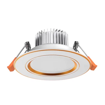 Didmeninė Karšto Pardavimo 10w LED downlight lempa balta būsto Antifog Vonios kambarys Embedded Lubų Žemyn Šviesos lempos, 85V-265V įvestis