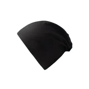 LDSLYJR 2021 m. Rudens ir žiemos vientisos spalvos Tirštėti megzti skrybėlę šiltą kepurę Skullies bžūp beanie skrybėlių Vyrams ir Moterims 34