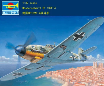 Trimitininkas 02292 1/32 Messerschmitt Bf 109F-4