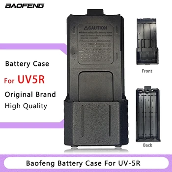 Baofeng UV-5R 6 x AA/AAA Baterijos Atveju Walkie Talkie Baterijų Powe Korpuso Nešiojamas Radijo Atsarginės Galios UV-5RE UV-5RA Dangtis
