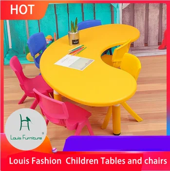 Louis Mada Vaikams, Stalai ir kėdės, plastiko, kūdikio tyrimas , žaislas , ir mėnulis