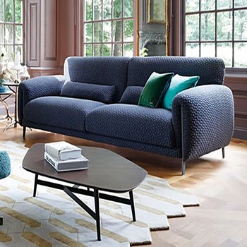Šiaurės audinio sofos kambarį modernus minimalistinio mažame bute net raudona tris-asmuo, minimalistinio Japonijos sofa-kilnus juoda
