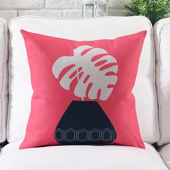 Dekoratyvinė pagalvėlė padengti /Paprastas pavyzdys paprastas ir medvilnės pagalvės dangtelis /Didmeninė ir mažmeninė pagalvėlės/Jūros stiliaus juosmens