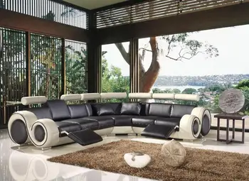 2022 sofos modernos para salė kambarį sofa baldai, modernios recliner, kurių skerspjūvio odos sofaliving kambario baldai