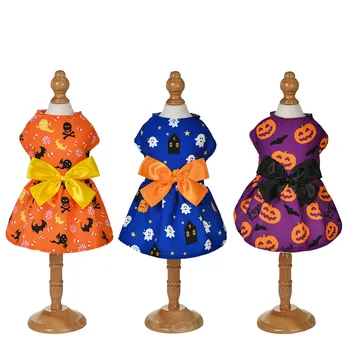 Drabužių Augintiniai Helovinas Pet Suknelė Plonas Pet Princesė Dress Mažų Ir Vidutinių Naminių Drabužių Teddy Čihuahua Šunų Suknelė Su Gėlėmis
