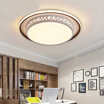 Modernių Lubų Žiburiai svetainė, Miegamasis, virtuvė, blizgesio de plafond moderne šviestuvas plafonnier led apvalus Lubų Lempa