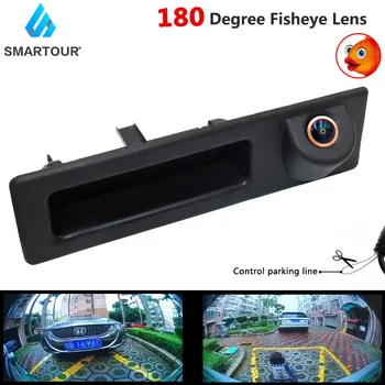Smartour Aukso Len 1296*1080P CCD Naktinio Matymo Transporto priemonių Galinio vaizdo Kamera, Skirta BMW 5 Serijos F10, F11, 3 Serie F30 F31 F32 X3 F25