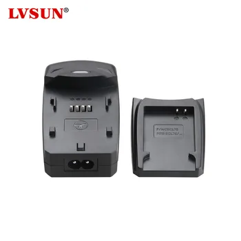 LVSUN 1.2-8.4 V 0.8 A su USB Automobilinis Įkroviklis Įkrovimo Kamera wth Baterijos plokštė/Rca kištukas/AC Laido Canon 