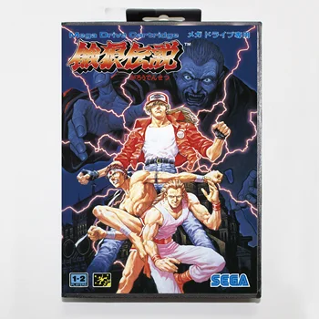 Fatal Fury 1/2 16bit MD Žaidimo Kortelės Sega Mega Drive/ Genesis 