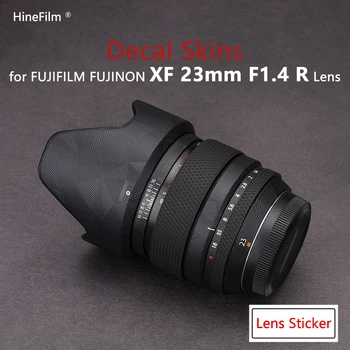 Fuji XF 23 mm F1.4 R Objektyvas Premium Lipdukas ant Odos FUJIFILM Fujinon XF23mm F1.4 R Objektyvas Gynėjas Padengti Plėvele Apvynioti Lipdukas 3M Vinilo