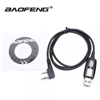 Baofeng Walkie Talkie USB Programavimas Duomenų Kabelis BF-UV9R Plius/BF-A58/UV 5R/UV 10R Radijo Priedai VNT Rašyti Dažnių Linija