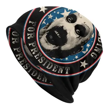 Kapitonas Spaulding Prezidento variklio Dangčio Skrybėlės Hip-Hop Rudens Žiemos Skullies Beanies Skrybėlės Vyrų, Moterų Megzti Skrybėlę Dvejopo naudojimo Bžūp