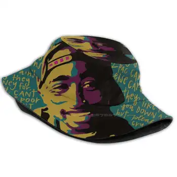Lauko Saulės Žvejybos Panamos Skrybėlės 2Pac 2Pac Shakur Shakur Hip-Hop Juoda Istorijos Black Muzika Rap Meno Juoda Gyvena Klausimas Hip-Hop