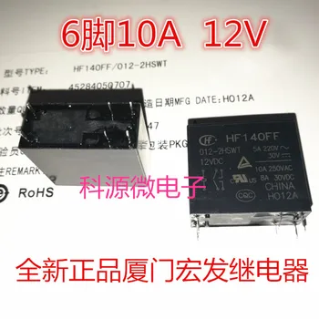 HF140FF / 012-2HSWT 10A 6-pin relė 12VDC