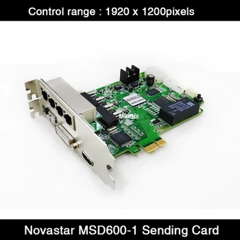 NovaStar Full Siųsti Kortelės MSD600-1 / MSD600 LED Ekranas Sinchronizavimo Valdiklis Parama Max 1920*1200 Pikselių LED Vaizdo Ekrane