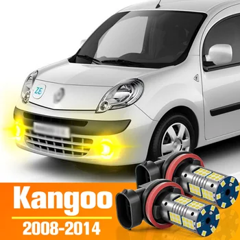 2vnt LED Rūko Lemputės Priedai Renault Kangoo 2008-2014 2009 2010 2011 2012 2013