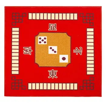 Mahjong staltiesė trinkelėmis aikštėje neslidus paminkštintas išjungti mahjong medžiaga mahjong antklodė antrankiai pokerio staltiesė staltiesė