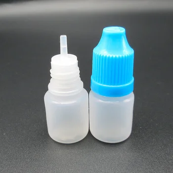 karšto pardavimo plastikinis buteliukas 5 ml MTPE medžiaga su suklastoti akivaizdu bžūp saugoti arba atsisakyti daugumos skystis,100vnt/daug