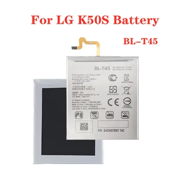 Aukštos Kokybės 4000mAh BLT45 BL-T45 Baterija LG K50S 2019 LMX540HM X540 X540EMW BL T45 Telefono Baterija Bateria