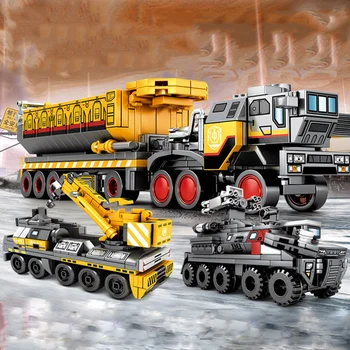 Karinio Modelio Kūrimo Bloką Šarvai Žemės Sunkiųjų Transporto priemonė, Sunkvežimių techninė Priežiūra transporto priemonių Švietimo Plytų Žaislas Berniukas