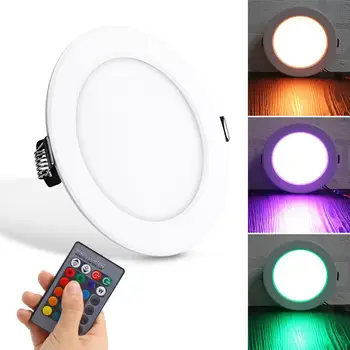 LED Downlight Romote Kontrolės Gyvenimo Tamsos Riba Downlight 10W RGB Pakeisti led šviesos 85-265V Namų Miegamojo Puošmena