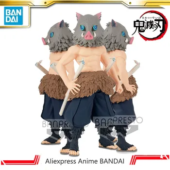 BANDAI Banpresto Vibracijos Žvaigždžių Originali Pav Anime Demon Slayer Už Hashibira Inosuke Kimetsu Nr. Yaiba Figurals