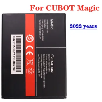 2022 Naujas 2600mAh Originalus Magija Baterija Cubot Magija Mobiliojo Telefono Bateriją Bateria Batterij