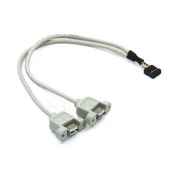 50pcs USB Dual Port Pertvara Line USB 
