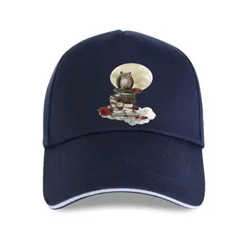 naujoji bžūp skrybėlę 2021 Atvykimo Moterų Derliaus dizaino Bibliophile Pelėda spausdinti Beisbolo kepuraitę Vasaros naujovė moterų moterų atsitiktinis Viršūnes Mergina